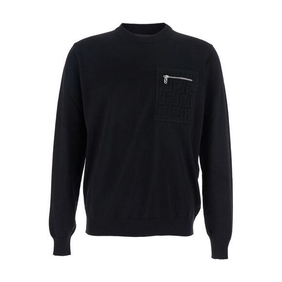 Fendi Men Taschino Con Zip